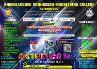 AI' STHETICA 2K26 National Level Technical Symposium Poster